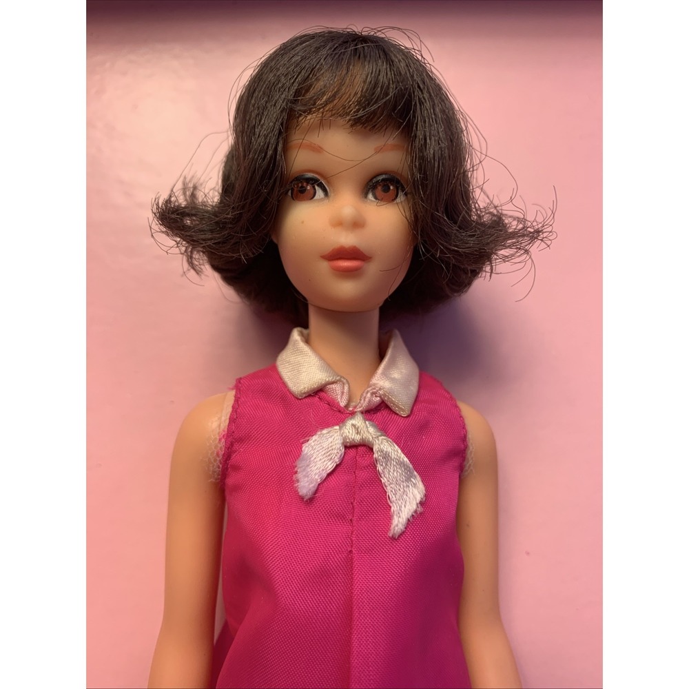 Rare FRANCIE Twist n Turn ~1969 Original Brunette Flip ❤MOD Barbie #1170